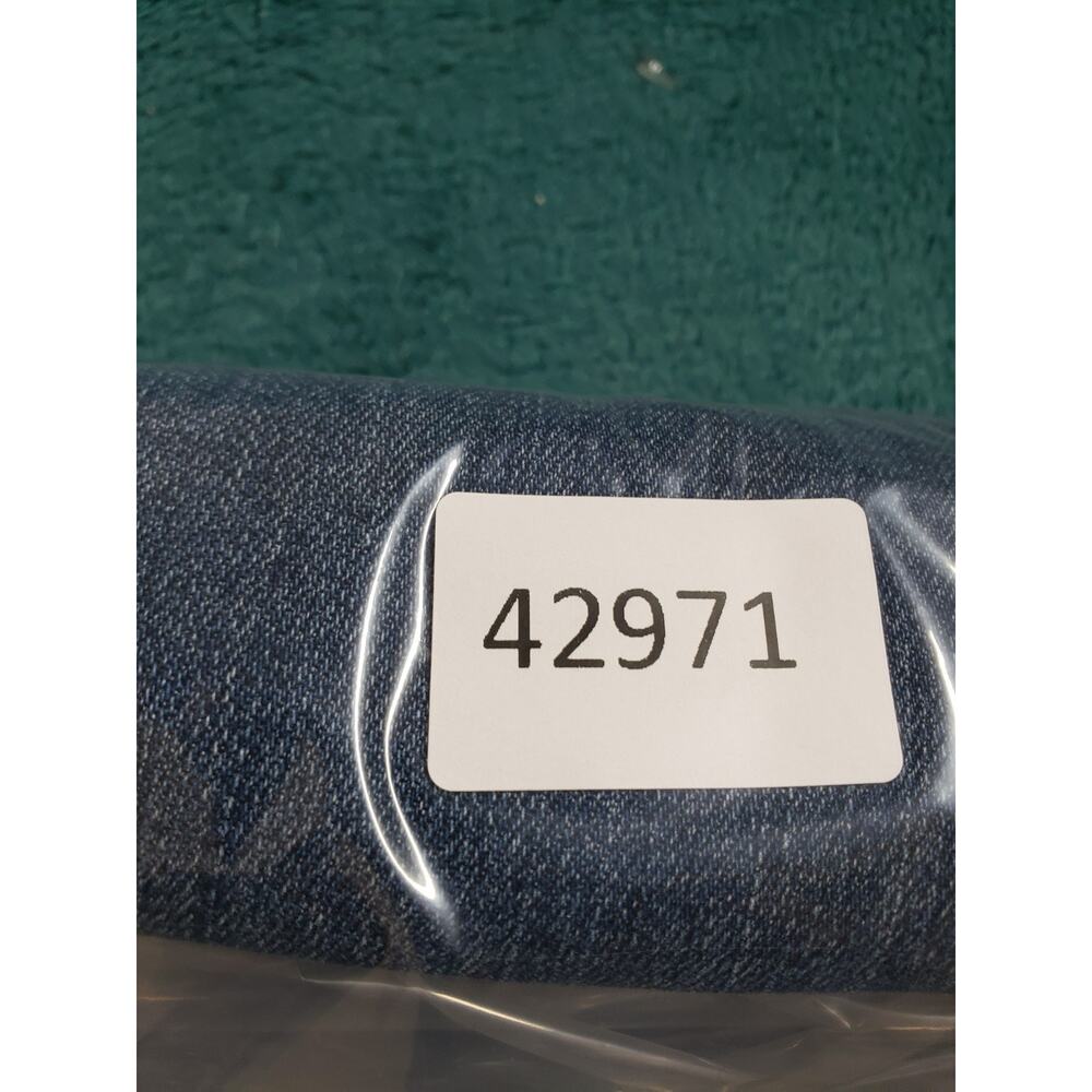 Mossimo Jeans Size 6 Long Women Blue Denim Stretch Pants Mid Rise Straight - Picture 12 of 12